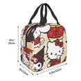 thumbnail image 3 of Sigee Sanrio Ac for Lunch Bag for Women Men, Reusable Lunch Bag Insulated Lunch Bag Lunch Box Cooler, 3 of 7