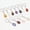 1in Beetle (Random Shipment), variant on 10pcs Gemstone Healing Crystal Reiki Chakra Carved Peace animal Pendant Keychain-1in Birds (Random Shipment)