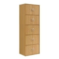 thumbnail image 2 of Hodedah 5-Shelf, 10-Door Multipurpose Cabinet, Beech, 2 of 6