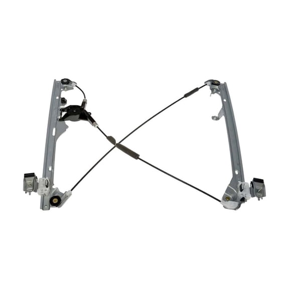 KarParts360 For Chevy Silverado 1500 HD 2001 2002 2003 Window Regulator | Metal, Plastic Cable Material | Bolt On Attachment | Electric Window Operation | Replacement For 15046509, 19120095