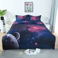thumbnail image 2 of REGALWOVEN 3Pcs Full Size Comforter Set with 2 Pillowcases for Bedding, Galaxies Fuchsia, 2 of 6