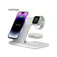 thumbnail image 1 of 1pc New 2023 Pop-up Multifunctional 3-in-1 Wireless Charger Phone Holder, Compatible With Iphone 14; Quick Desktop Charging Stand For Apple Watch, Ear, 1 of 5