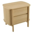 thumbnail image 4 of Cadence 2-Drawer Nightstand in Oak, 4 of 12