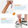 thumbnail image 2 of Solid Wood Shoehorn Carry Accessories Shoehorns for Old People Wear-resistant Helper 6 Pcs, 2 of 6