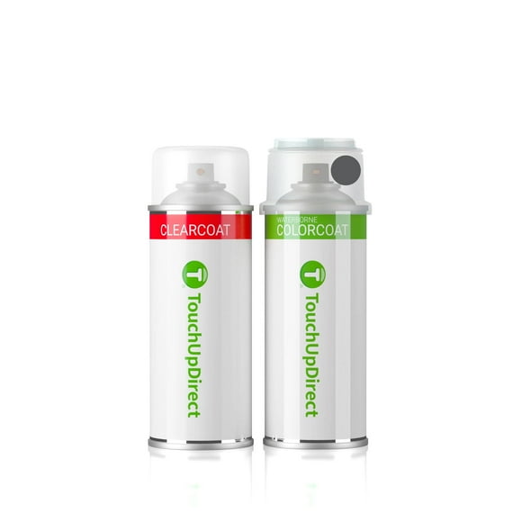 TouchUpDirect M7 Carbonized Gray Compatible with Ford Exact Match Touch Up Paint Aerosol - Essential Kit