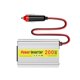 thumbnail image 1 of Transformador De Voltaje Para Coche, Transformador De Salida Universal De Aleación De Aluminio De 200W, Máquina Transformadora De Voltaje Para Encendedor De Cigarrillos De 12V A 220V Moyic  VI004188-00, 1 of 7