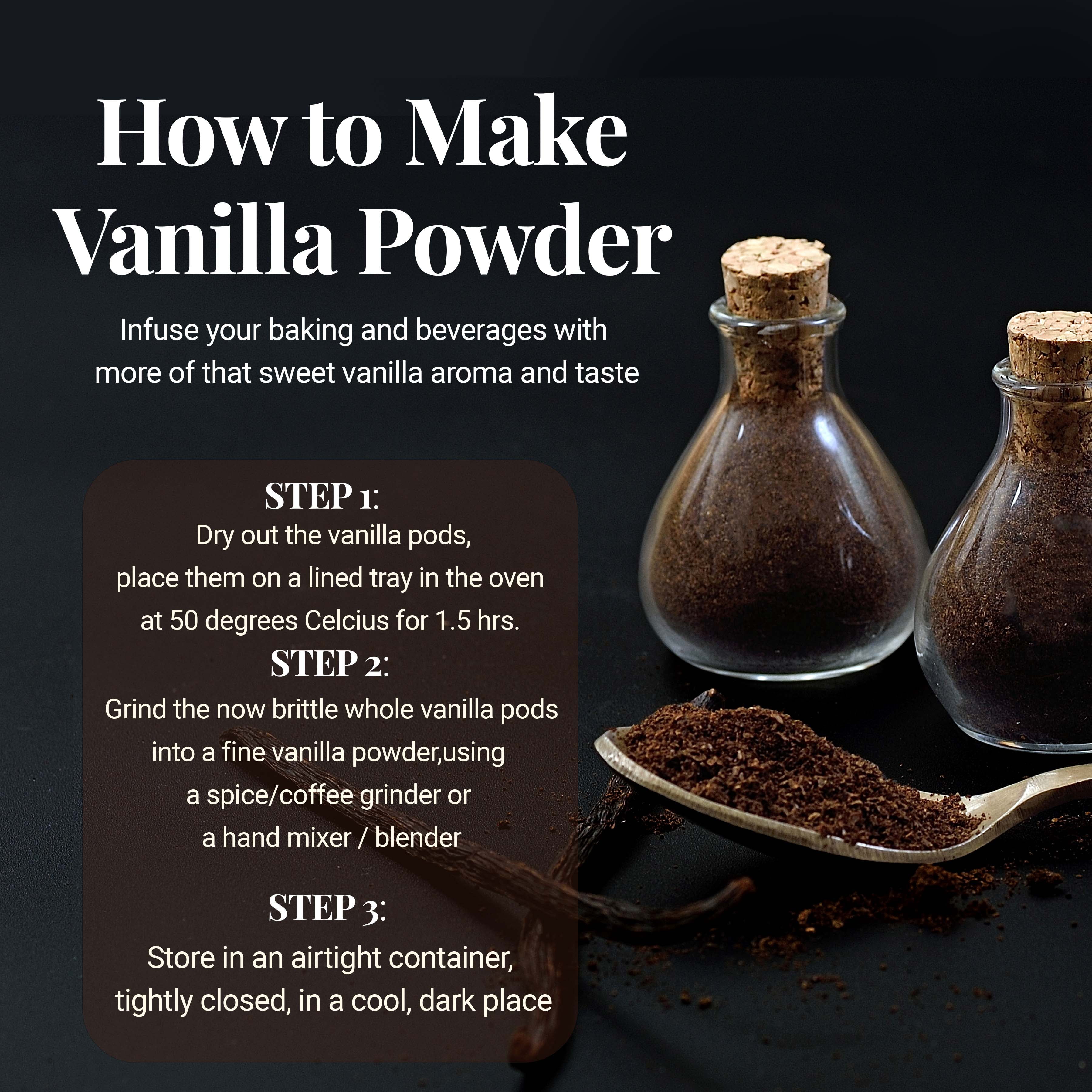 Whole Vanilla Beans, 25 Grade a Pods, Premium Vanilla Bean for Making Extract & Baking, Non-GMO. by Akshit