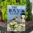 thumbnail image 3 of America Forever Massachusetts State Garden Flag- 12.5 x 18 inches- Massachusetts Black-Capped Chickadee USA Regional Yard Outdoor Decorative Double Sided Flag, 3 of 5