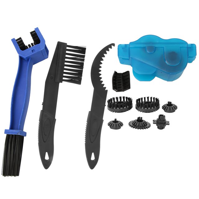 Kit de herramientas de cepillo de limpieza limpiador de engranajes de cadena de bicicleta de montaña Universal