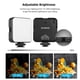 thumbnail image 3 of Andoer W64 Kit de iluminación para videoconferencia con 6W Mini bicolor Vlog LED Light 2500K-6500K R Abanopi Lámpara de fotografía, 3 of 7