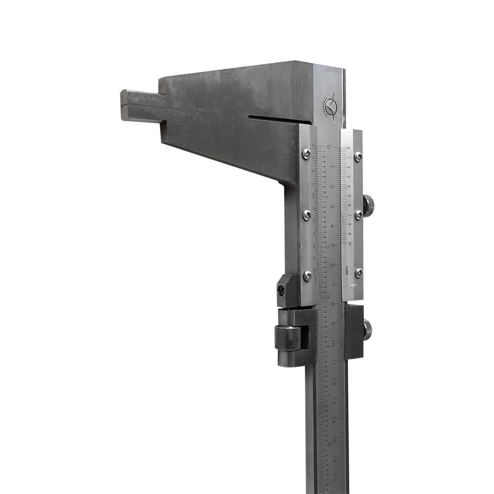 12"/ 300mm INCH METRIC HEAVY DUTY VERNIER CALIPER 2.9" Jaw Depth