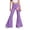 Purple-B, variant on LRen Girls Uniform Pants Flare Leg Pink Ribbon Straight Leg Pants Y2k Loose Fit with Pockets School Uniform Clothes Tween Denim Pants Age 15-16 Years