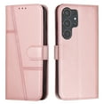 thumbnail image 2 of Compatible for iPhone 16e Wallet Case,[Magnetic Closure][Kickstand][Wrist Strap][Card Holder Slots] RFID BlockingTPU Interior Protective PU Leather Folio Flip Shockproof Cover,Rosegold, 2 of 11