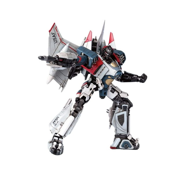 Transformers Blitzwing Figure Model Kit Phantom II Fighter Easy to Assemble 3D Articulated Action Pre Painted Collectible Series Toys Hobby