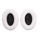 thumbnail image 5 of Cateissary Almohadillas para auriculares, almohadillas profesionales, esponja transpirable, reemplazo de auriculares para QC35 QC25, blanco + negro Blanco+Negro 2piezas, 5 of 6