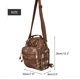 thumbnail image 5 of Bolsa para exteriores, bolsillos portátiles, riñonera, senderismo, caza, pesca (camuflaje), 5 of 8