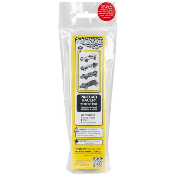 Pine Car Derby Racer Kit-Wedge