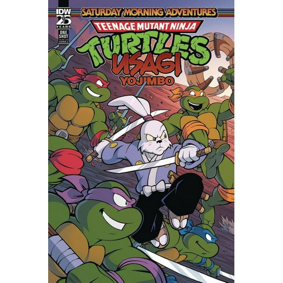 Teenage Mutant Ninja Turtles/Usagi Yojimbo: Saturday Morning Adventures #1A VF ; IDW Comic Book