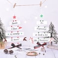 thumbnail image 3 of Yuarrent Árbol de Navidad colgante pieza pared ventana puerta Navidad colgante decoración al aire libre vacaciones decoración artesanía atmósferas Kits de decoración para fiestas Rojo Yuarrent HA069344-02, 3 of 6