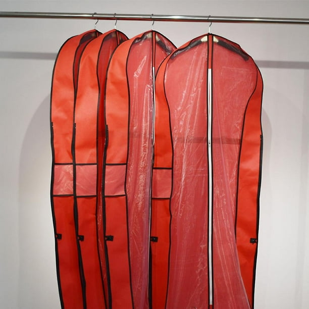 Bolsas Transparentes KIMBORA Para Colgar Ropa – 60 Pulgadas, Con Asa, Ideales Para Vestidos, Abrigos Y Almacenaje