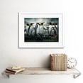 thumbnail image 2 of Emperor Penguin Birds Nature Animal Wildlife Photograph Artwork Framed Wall Art Print 12X16 Inch, 2 of 3