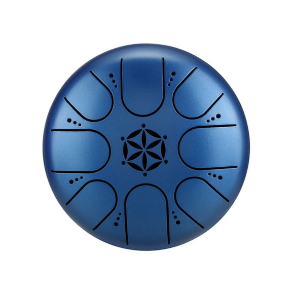 5 Inch Steel Tongue Drum 8 Notes Handpan Drum with Drum Mallet Finger Picks Percussion