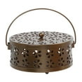 thumbnail image 1 of Soporte para bobina de mosquitos, quemador de incienso portátil retro para mosquitos para el hogar y camping, 1 of 5