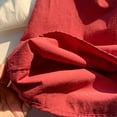 thumbnail image 5 of Robe d'Été pour Fillette, Robe Trapèze pour Fille, Robe Sans Manches Rouge Brique pour Filles, Robe de Princesse pour Filles, 5 of 5
