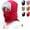 Red, variant on Thermal Hat with Detachable Breathing-Valve Mask, 3 in 1 Winter Warm Hat for Men Women(Blue)