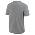 thumbnail image 3 of Men's Fanatics Heather Gray Pittsburgh Steelers Big & Tall Top Notch T-Shirt, 3 of 3