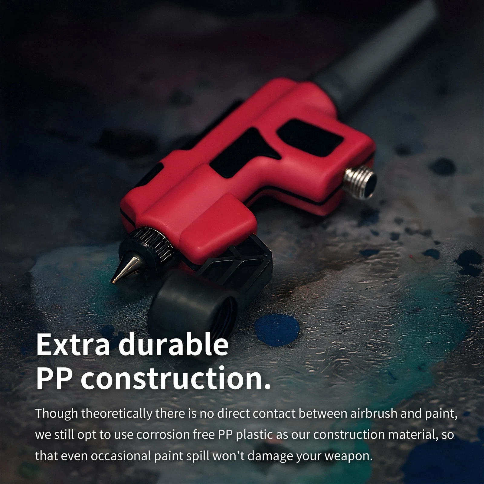 APPLAYERR Marker-Compatible Airbrush for DIY Projects with Negative Pressure Zone and Stable Spraying