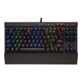 thumbnail image 2 of CORSAIR Gaming K65 LUX RGB Compact Mechanical - Keyboard - backlit - USB - US - key switch: CHERRY MX Red - anodized brushed aluminum, 2 of 10