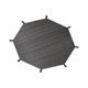 thumbnail image 2 of Cubierta de sombra para trampolín, cubierta superior de poliéster para exteriores, portátil, ligera, para patio trasero 12 pies, 2 of 8