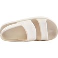 thumbnail image 3 of Women's Flat Sandals, 2-Strap Open Toe Back Strap Summer Sandal D90121, 3 of 5