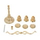 thumbnail image 2 of Candelabros cónicos, candelabros de metal, candelabros exquisitos, candelabros, diseño a prueba de futuro, 2 of 9