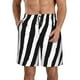 thumbnail image 1 of Fotbe Zebra Trajes de Baño Estampados para Hombre, Shorts de Verano de Secado Rápido, Ropa de Playa, Bañadores-Large, 1 of 6