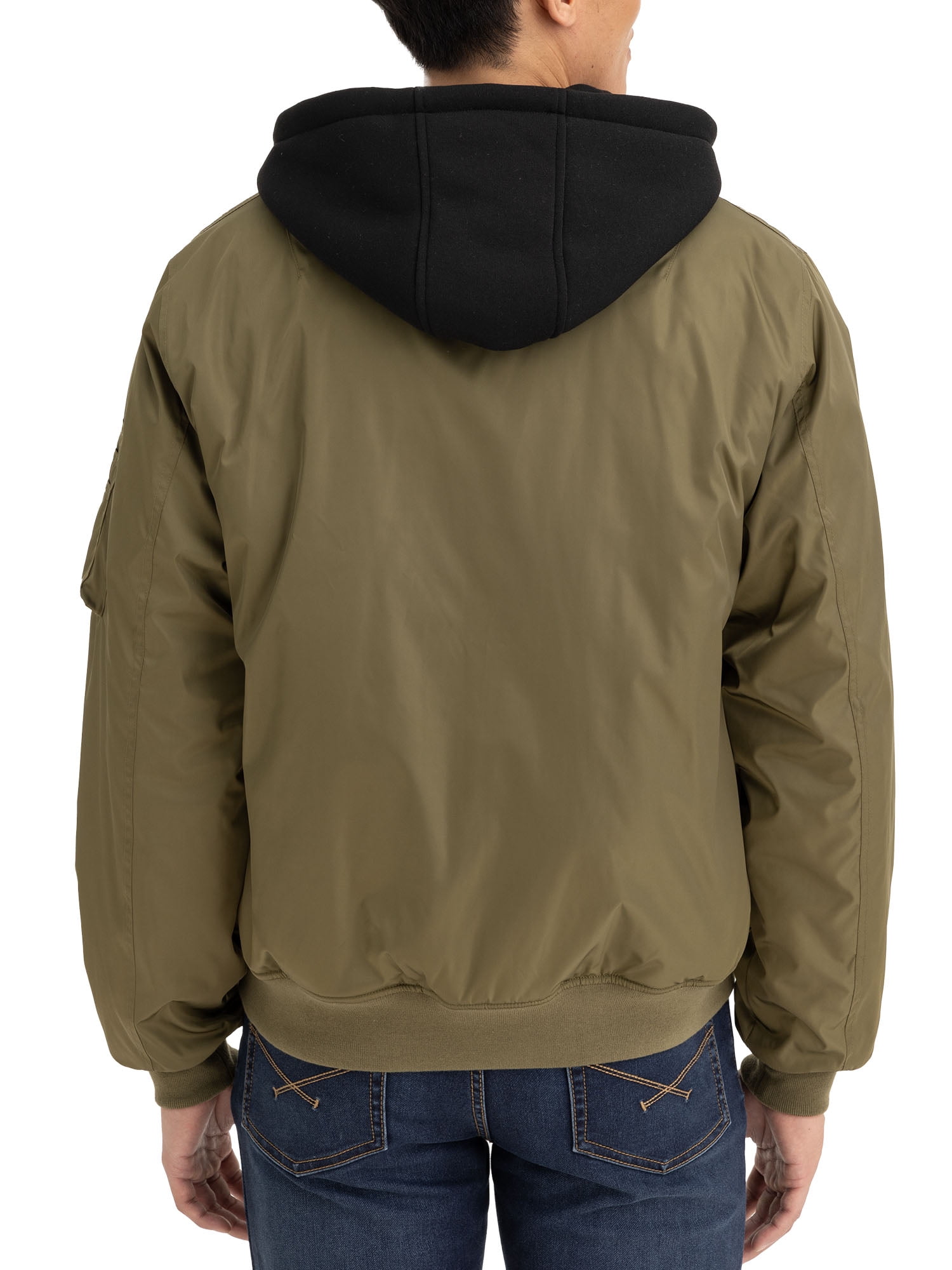 U.S. Polo Assn. Men's Bomber Jacket with Hood