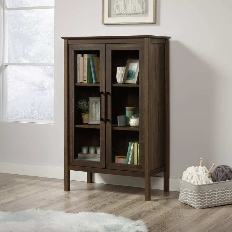 Sauder anda norr display cabinet deals