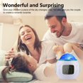 thumbnail image 3 of Dsseng Starry Sky Projector Alarm Clock  Night Light Music Clock with Backlight Gift for Boy Girl, 3 of 9