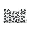 thumbnail image 4 of Lsque Retro Rooster Printed Long Tissue Box Cover Holder, Facial Paper Organizer Dispenser,Triangle with Bottom Belt, PVC Leather Decorative Organizer, 4 of 9