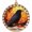 Crow 7, variant on Customized Suncatcher Crow, Crow Ornament, Crow Present Ideas, Crow for Trees - 2044TG10 tV6CMA