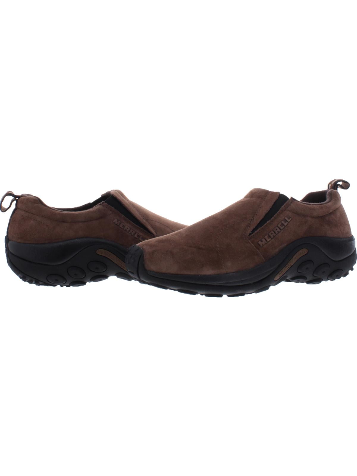 merrell mens slip on leather shoes