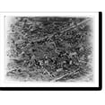 thumbnail image 2 of Historic Framed Print, [Aerial view of devastated village of Vaux, France, which was captured by American forces on July 1, 1918], 17-7/8" x 21-7/8", 2 of 9