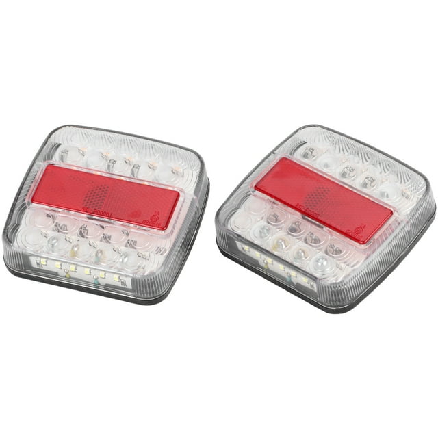 Truck Lamp,2Pcs 12V/24V 20LED Double Trailer Lamp Car LED Light Crafted with Care
