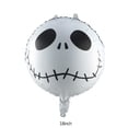 thumbnail image 3 of Globos grandes de esqueleto de hombre, decoraciones de Halloween, Globos de calavera de miedo, fiesta de Halloween, decoraciones para el hogar, 86x158cm, 3 of 4