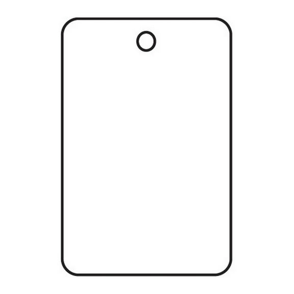 Garment Tags White 1 3/4" X 2 7/8" (1000 Per/Case)