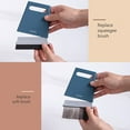 thumbnail image 2 of Dustpan and Brush Set Soft Bristles Brush Window Squeegee Mini Hand Broom Lightweight Clean Brush, 2 of 8