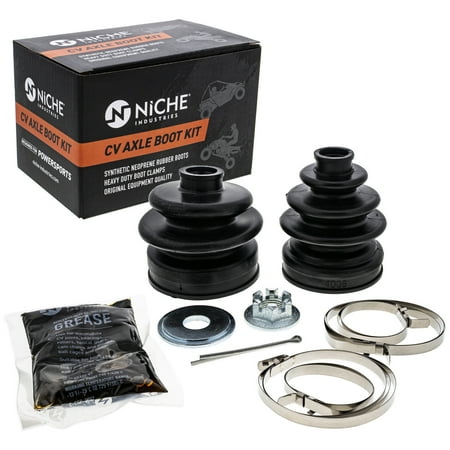 Niche Front CV Axle Boot Kit for Arctic Cat 0436-038 0436-037 Bearcat 454 4x4 519-KCV2293B