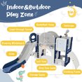 Kids Slide Playset Structure 9 in 1, Indoor & Outdoor Kids Climbers