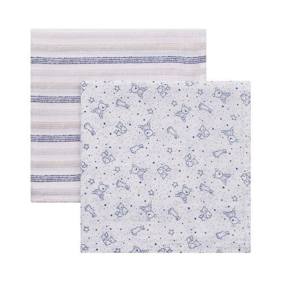 George Baby Muslin Swaddling Blankets